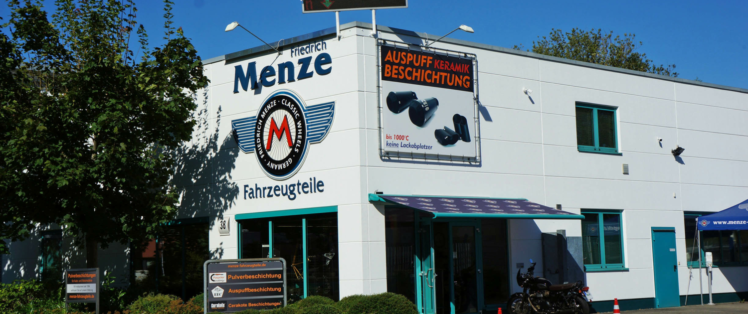 Die Firma "Friedrich Menze Fahrzeugteile" in Hagen Haspe, NRW.